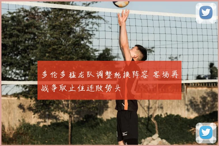 多伦多猛龙队调整轮换阵容 客场再战争取止住连败势头