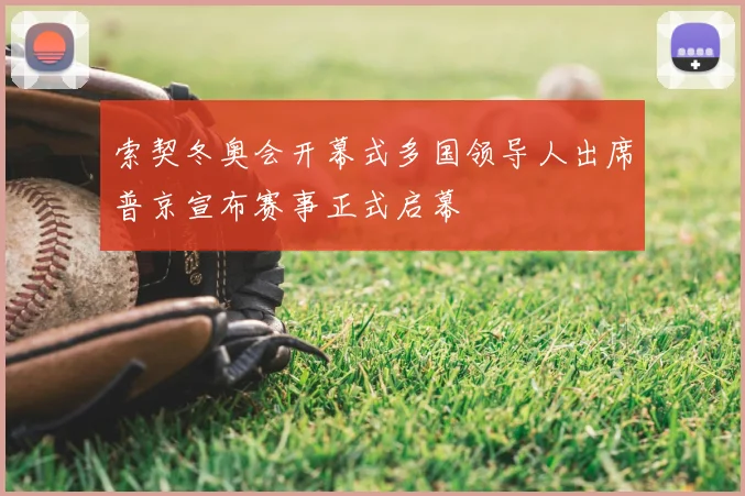 索契冬奥会开幕式多国领导人出席普京宣布赛事正式启幕