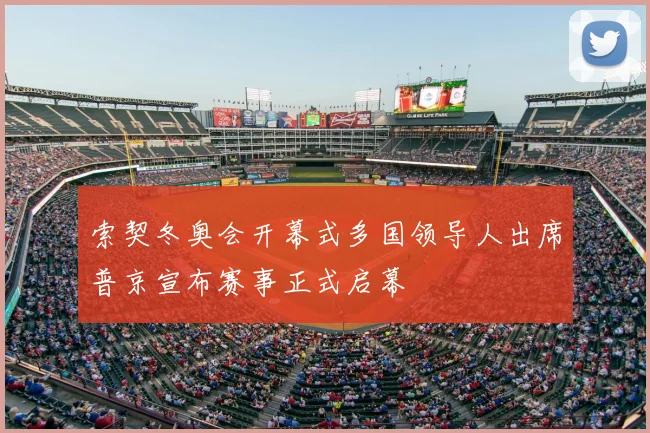 索契冬奥会开幕式多国领导人出席普京宣布赛事正式启幕