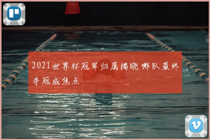 2021世界杯冠军归属揭晓 哪队最终夺冠成焦点