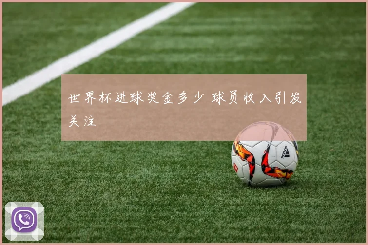 世界杯进球奖金多少 球员收入引发关注